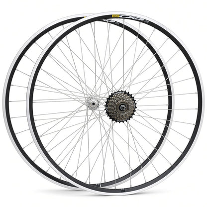 Mavic CXP 700c Road Wheel Set – Rim Brake – QR – 15mm Rim – 6/7/8 Speed Freewheel