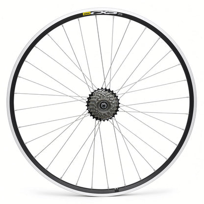 Mavic CXP 700c Road Rear Wheel – Rim Brake – QR – 15mm Rim – 6/7/8 Speed Freewheel