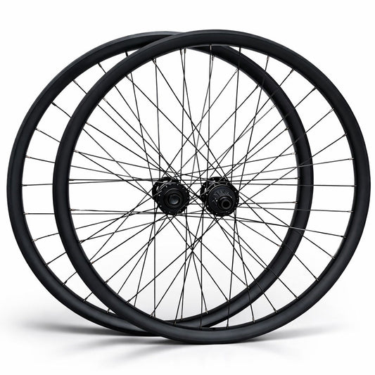 27.5” / 29” Downhill Mullet Wheel Set – 6-Bolt Disc – 20×110 Front / 12×150–157 Super Boost Rear – 30mm Rim – Tubeless Compatible