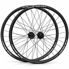 700c Road / CX / Gravel Wheel Set – Center Lock Disc – Thru Axle – 21mm Rim – Tubeless Compatible – Performance Hubs – HG – 8–12 Speed – 1760g