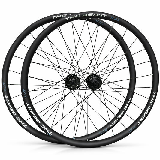 700c Hybrid / CX / Gravel Wheel Set – Center Lock Disc – QR / Thru Axle – 25mm Rim – Tubeless Compatible – Performance Hubs – HG / XDR / Microspline / Campagnolo – 8–12 Speed – 1715g