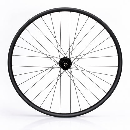 27.5” MTB Front Wheel – 6-Bolt Disc – QR / Thru Axle / Boost – 25mm Rim – Tubeless Compatible – Performance Hub