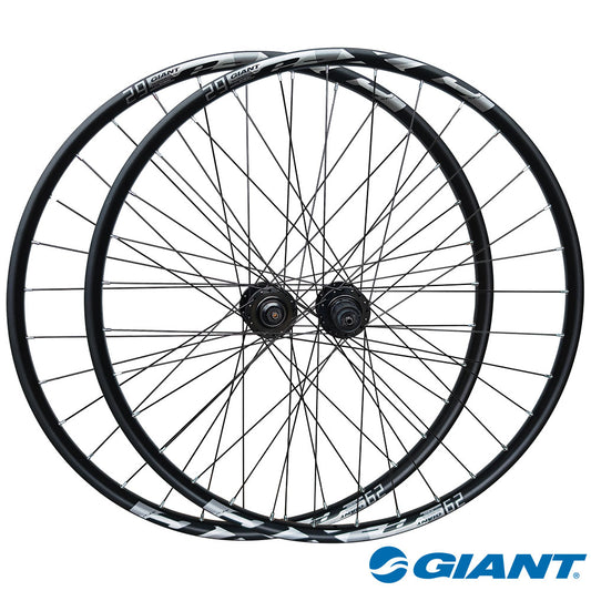 Giant XC2 29” MTB Wheel Set – 6-Bolt Disc – QR – 25mm Rim – Tubeless Compatible – 7–11 Speed