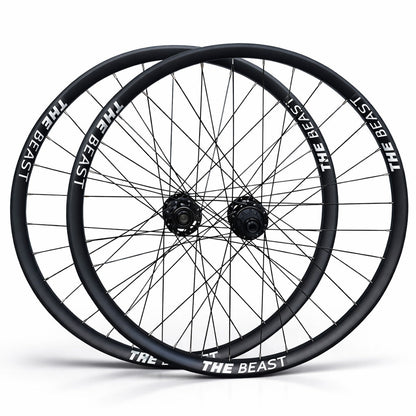 29” MTB / E-Bike Wheel Set – 6-Bolt Disc – 15×110 Boost Front / 12×148 Boost Rear – 30mm Rim – Tubeless Compatible – Performance Hubs – HG / XD / Microspline – 8–12 Speed