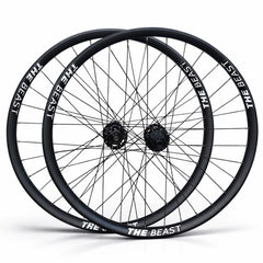 29” MTB / E-Bike Wheel Set – 6-Bolt Disc – 15×110 Boost Front / 12×148 Boost Rear – 30mm Rim – Tubeless Compatible – Performance Hubs – HG / XD / Microspline – 8–12 Speed