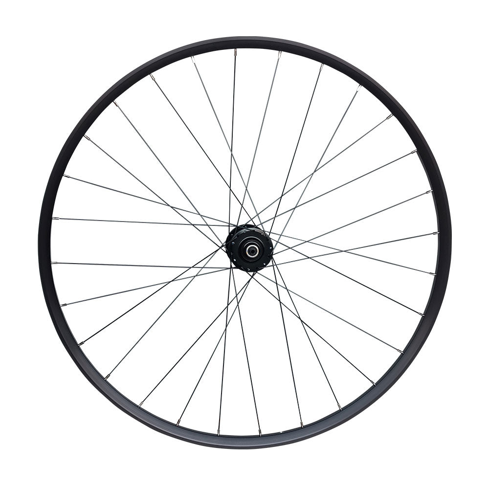 700c Road / Hybrid / CX / Gravel Front Wheel – 6-Bolt Disc – QR / Thru Axle – 20mm Rim – Tubeless – 840g