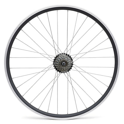 27.5″ MTB Rear Wheel – Rim & Disc Brake – QR – 19mm Rim – Shimano 6/7 Speed Freewheel