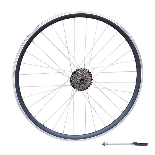 QR 700c 28" (ETRTO 622x19) Hybrid Bike REAR Wheel Shimano 6/7 Speed Freewheel