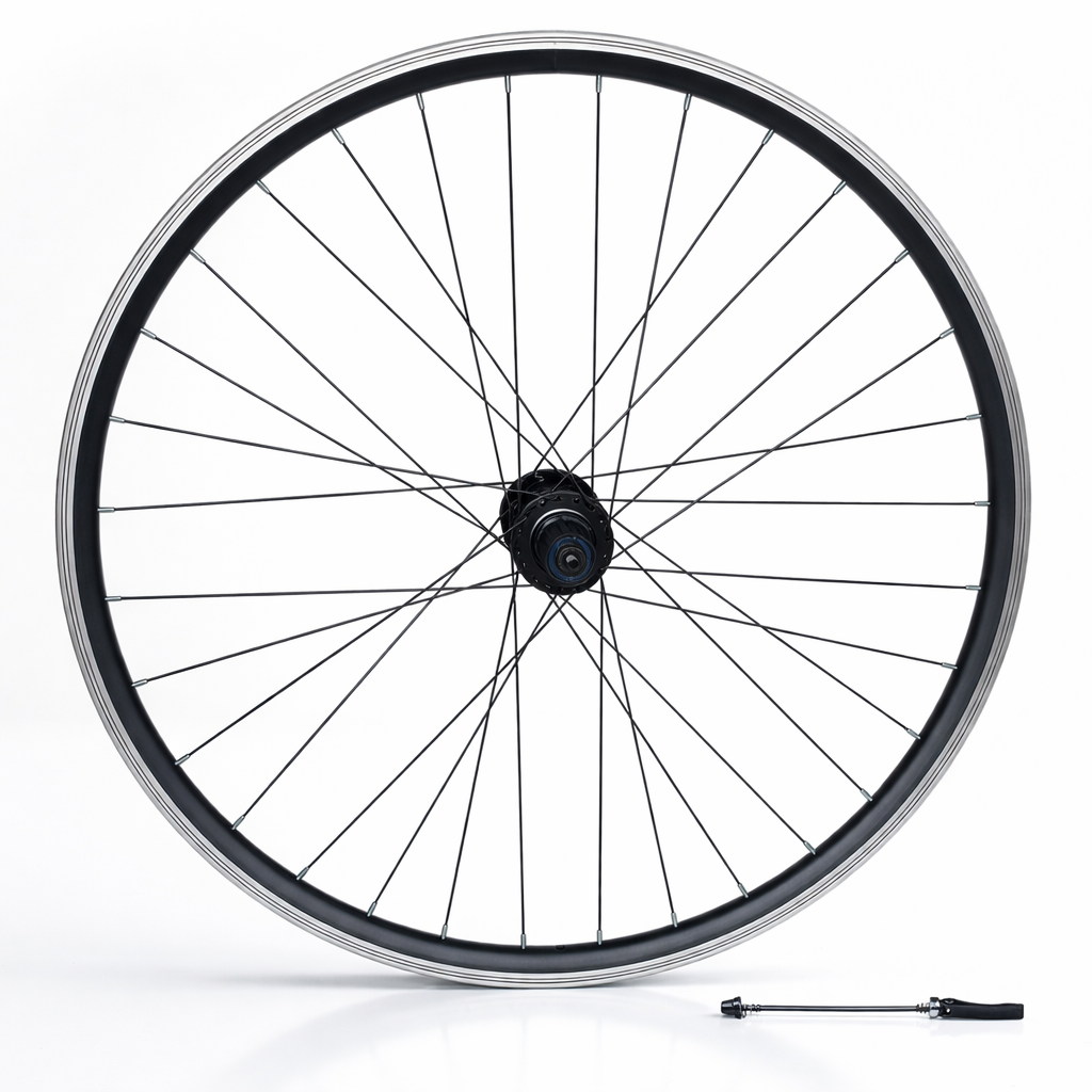 26” MTB Rear Wheel – Rim & Disc Brake – QR – 19mm Rim – 7-10 Speed (For Turbo Trainer Use)