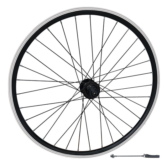 700c Hybrid Rear Wheel – Rim & Disc Brake – QR – 19mm Rim – 7/8/9/10 Speed