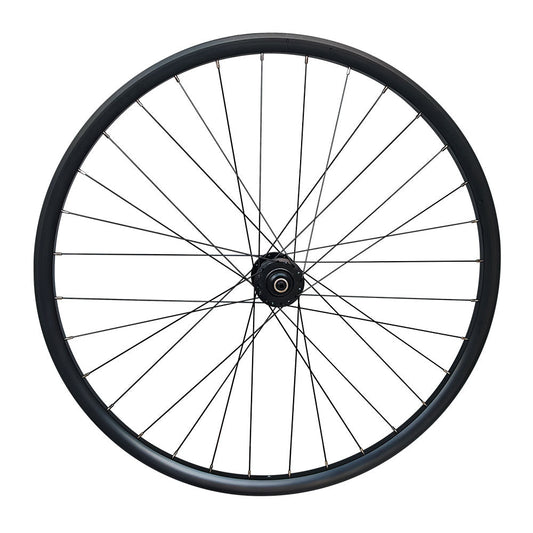 700c Hybrid / CX / Gravel Front Wheel – 6-Bolt Disc – QR / Thru Axle – 25mm Rim – Tubeless Compatible – Performance Hub – 995g
