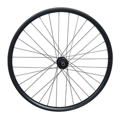 700c Hybrid / CX / Gravel Front Wheel – 6-Bolt Disc – QR / Thru Axle – 25mm Rim – Tubeless Compatible – Performance Hub – 995g