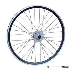 QR 700c Road Racing Gravel Cyclocross Bike Disc Brake Rear Wheel 7/8/9/10 Speed - Sealed Bearings hub - Double Wall