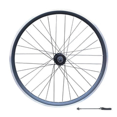 QR 700c 28" (ETRTO 622x19) Hybrid Bike FRONT Wheel 160mm 180mm Rotor